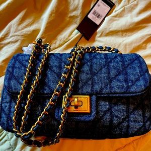 Denim Karl Lagerfeld shoulder bag